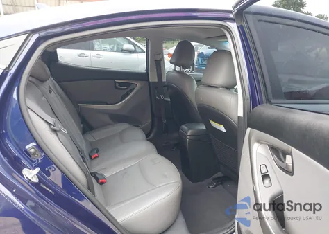 2013 Hyundai Elantra Limited z USA, uszkodzony, nr VIN 5NPDH4AEXDH405111